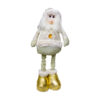 Muñeco Patilarga Navideño Dorado Santa  - Imagen 2