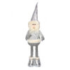 Muñeco Santa Patilarga Navideño Plateado 65cm  - Imagen 2