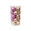 Bolas Navideñas Modelo Variado Set 20 Unid Nude 
