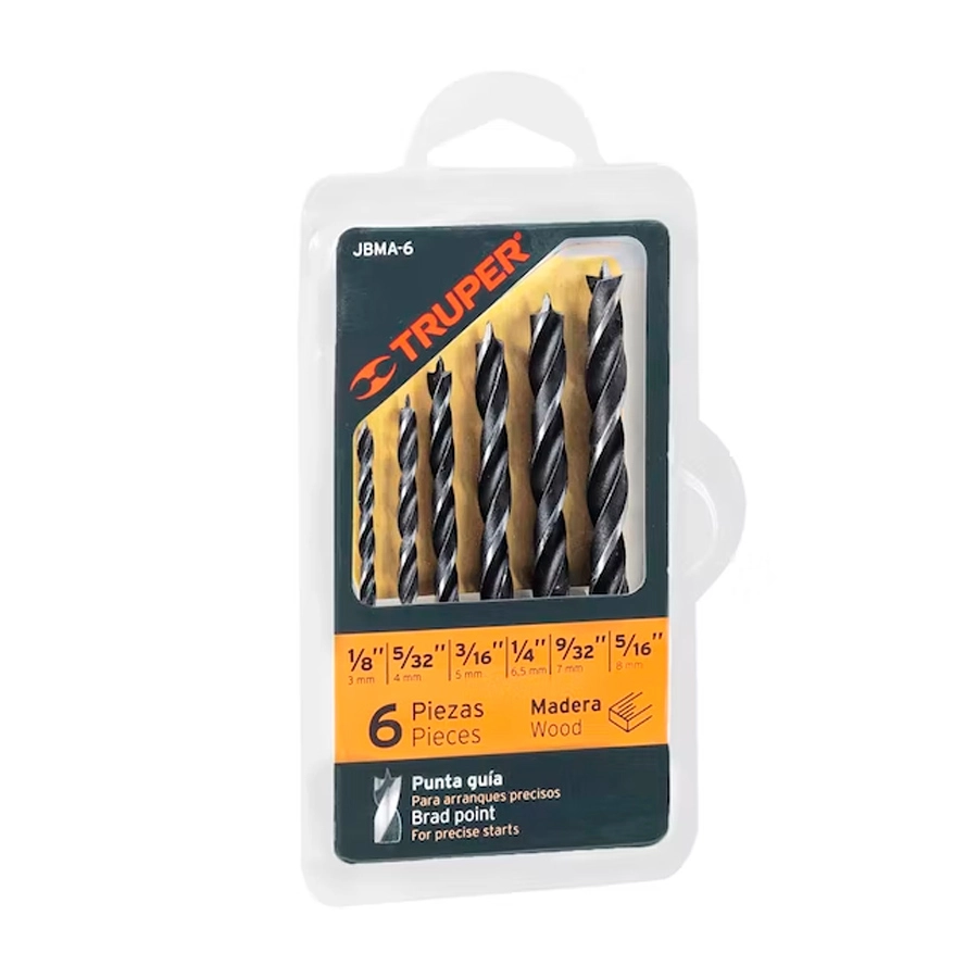 Brocas de Madera 1/4''