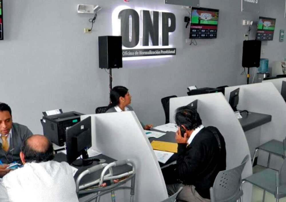 Oficinas de la Onp Portada Casa Lima