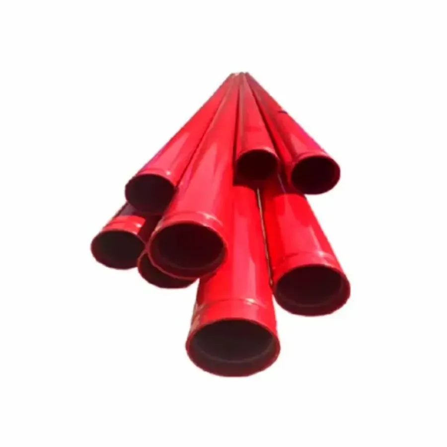 Tubo Acero Rojo 2" x 6M