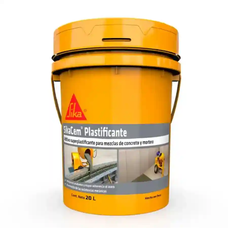 sika plastificante 20 lt