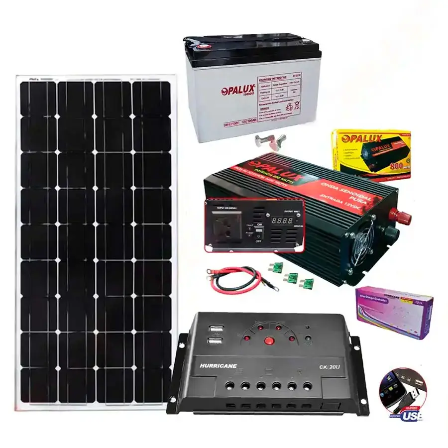 kit solar para casa