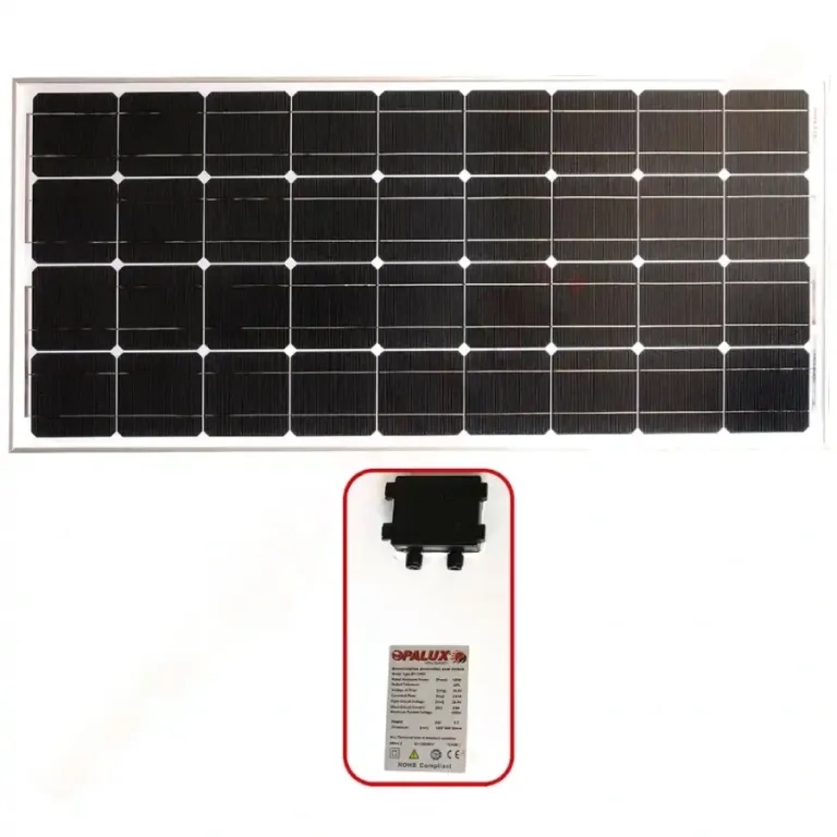 panel solar 100W 12V monocristalino