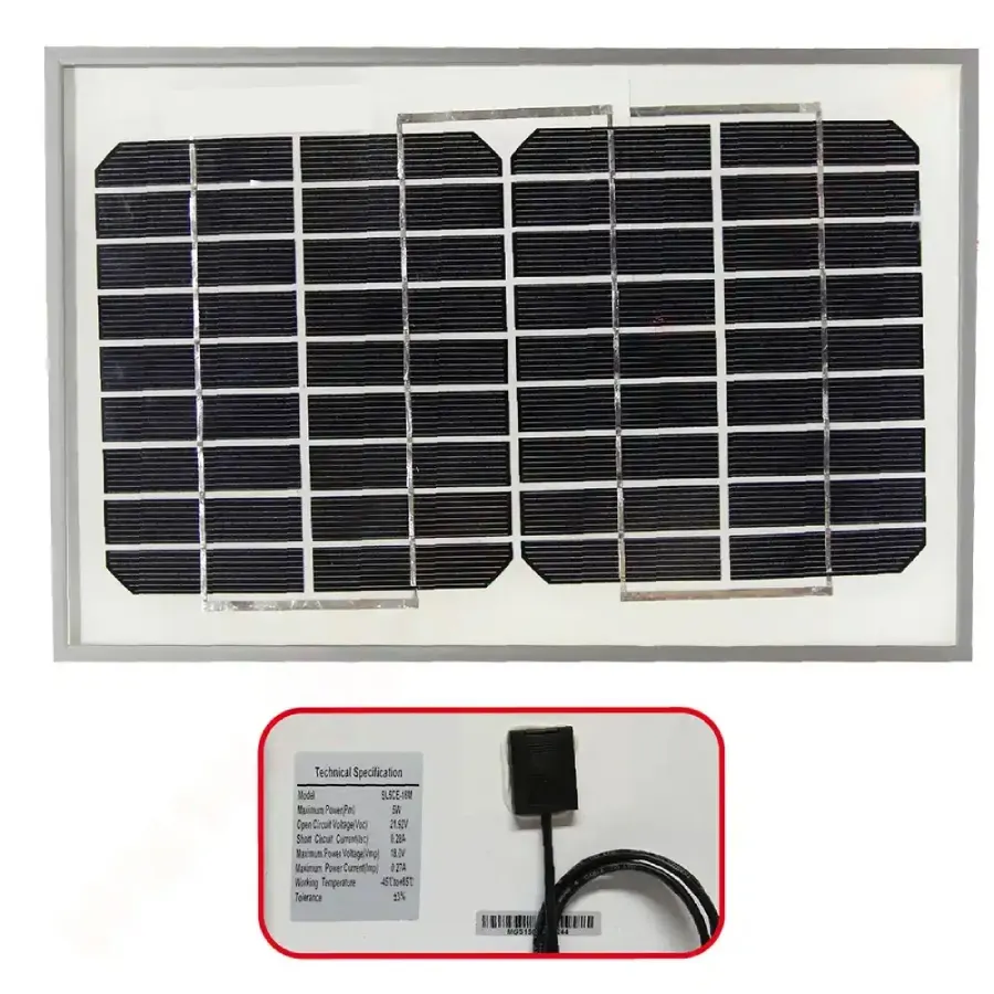 panel solar 5w 12v