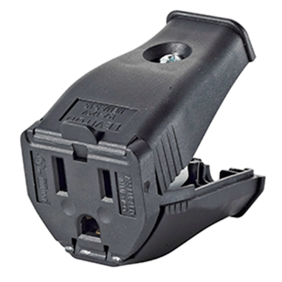 Conector 15A 125V con bisagra