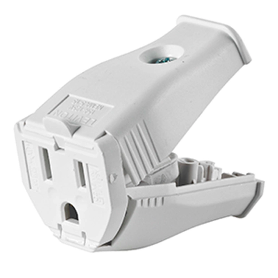 Conector Bisagra Blanco 15A 125V