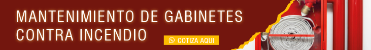 mantenimiento de gabinetes contra incendio