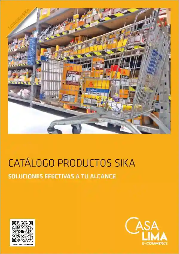 portada de catalogo de sika