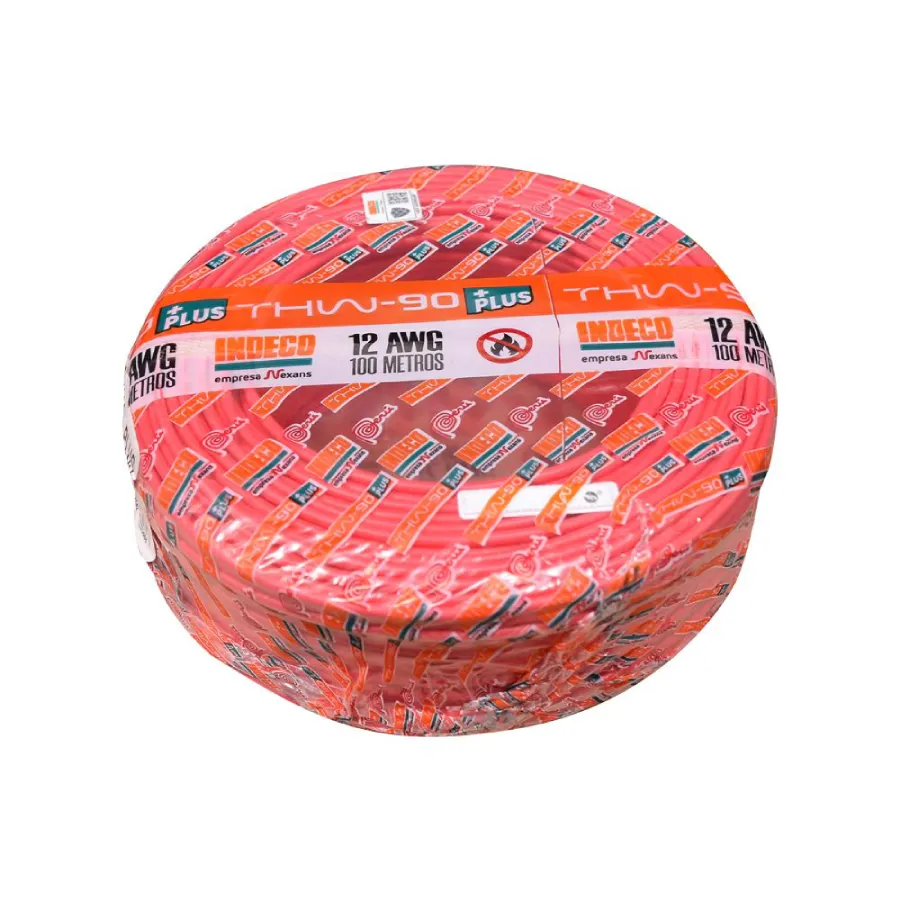 cable 12 awg rojo