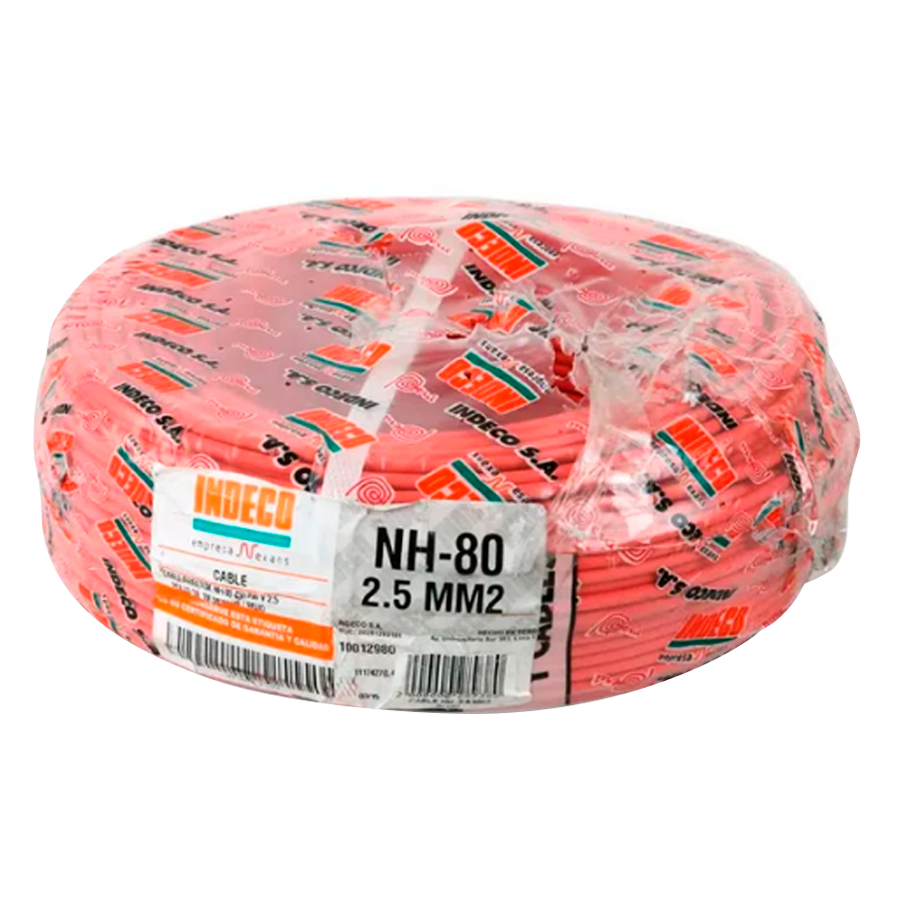 cable nh-80 rojo indeco