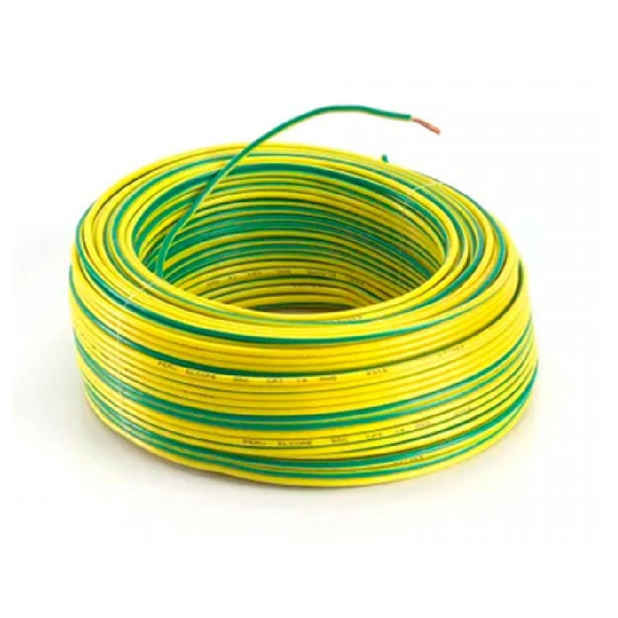 cable tipo thw amarillo verde 35