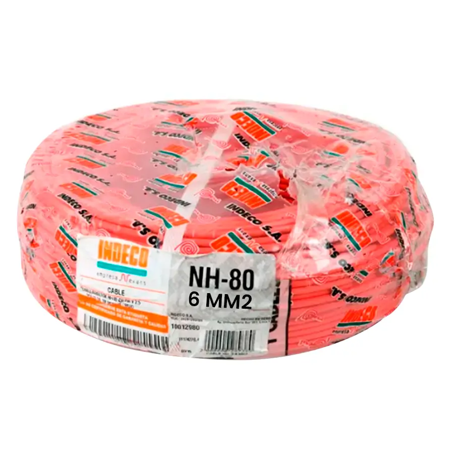 cable nh-80 6 mm rojo