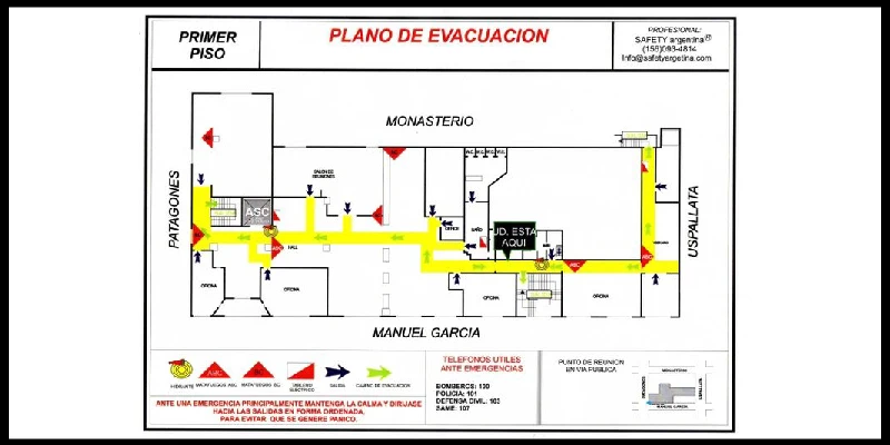 plano de emergencia 