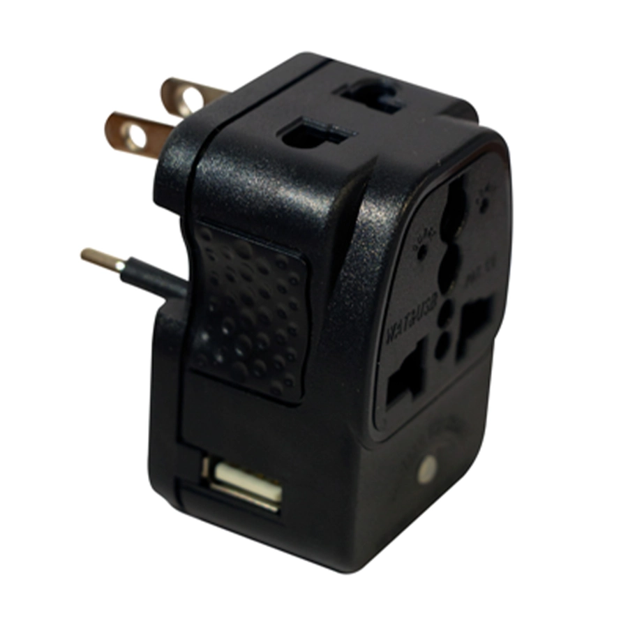 adaptador universal y cargador usb