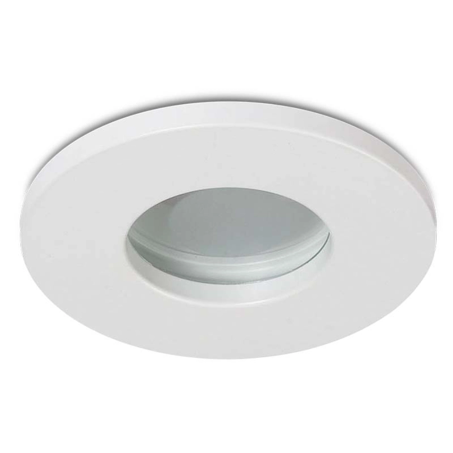 aro out IP65 redondo empotrable blanco