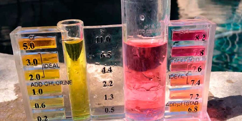 cloro y ph tests