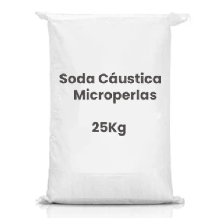 Soda caustica microperlas 25 kg