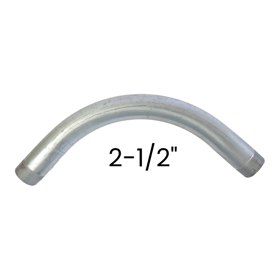 Curva 2-1/2" caliente rigid