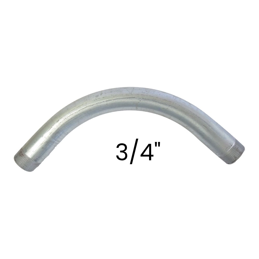 Curva conduit 3/4" caliente