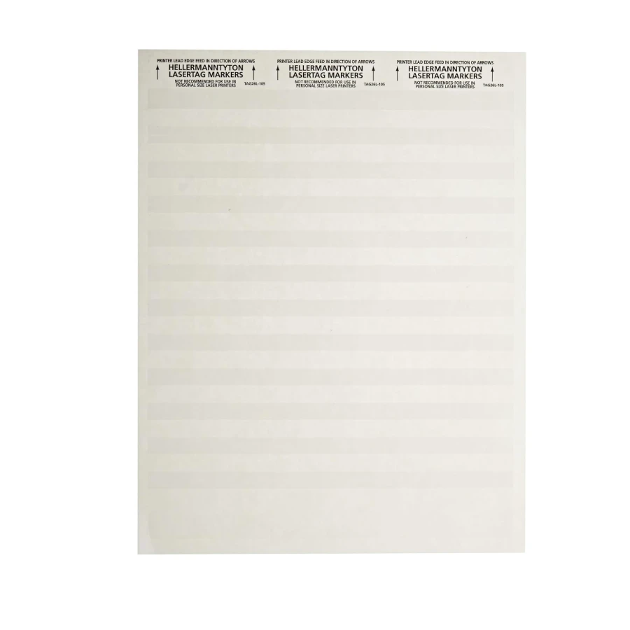 Etiqueta impresora láser TAG 26 L-105