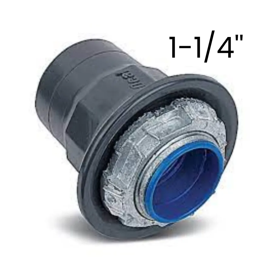 conector ocal de pvc 1-1/4''