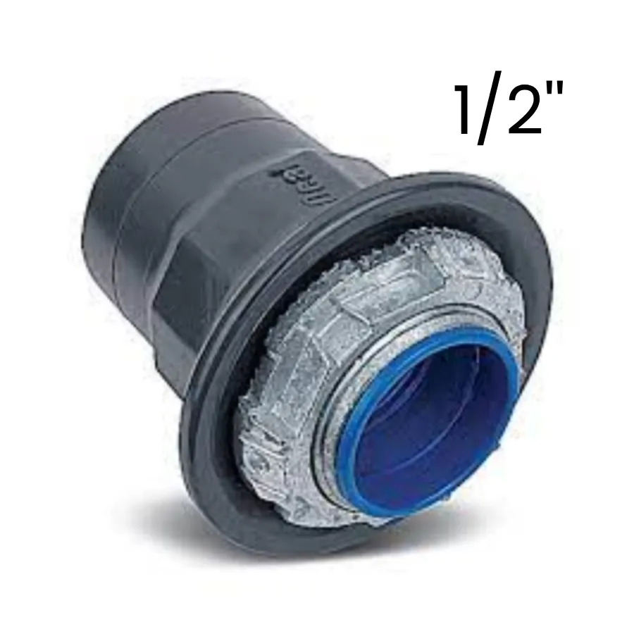 conector ocal de pvc 1/2''