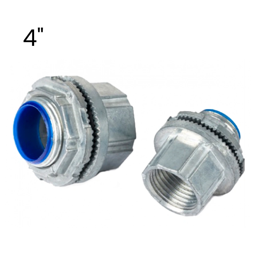 conector zinc 4"