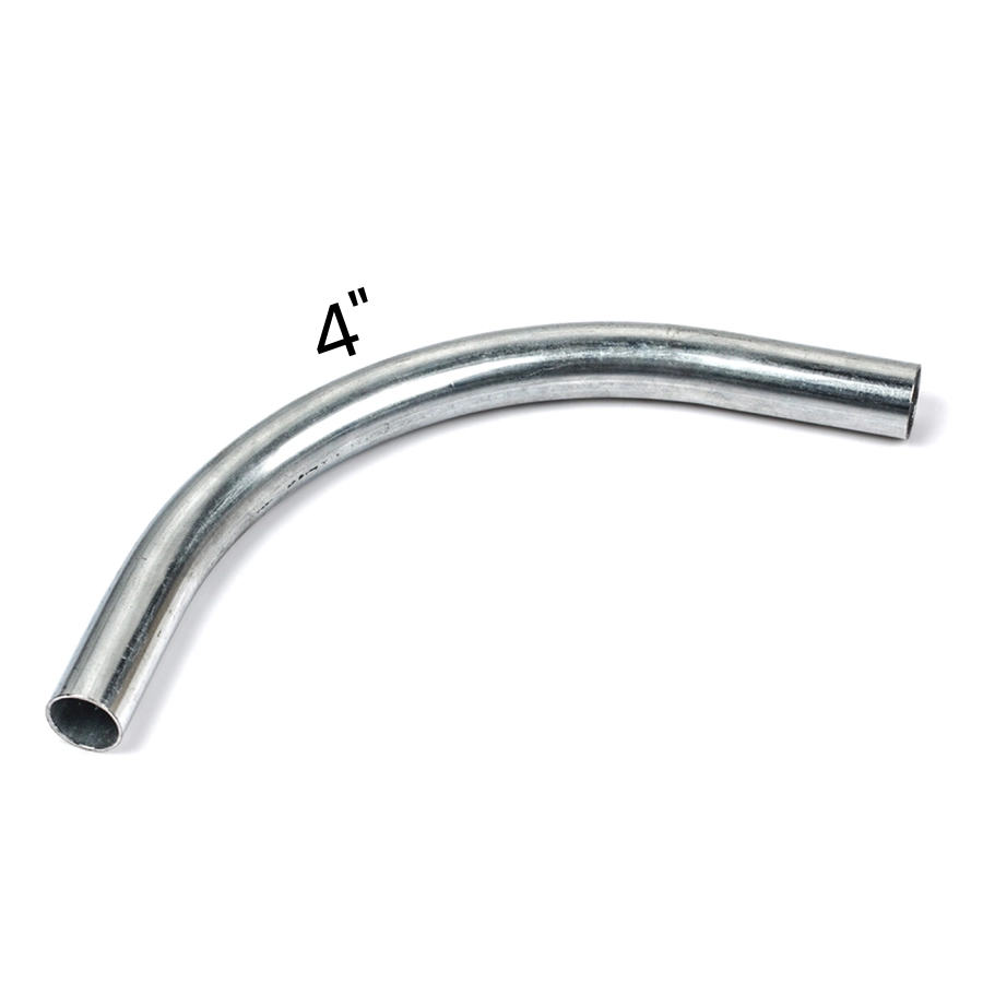 curva conduit de acero 4"