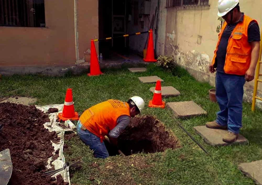 instalación de un sistema puesta a tierra