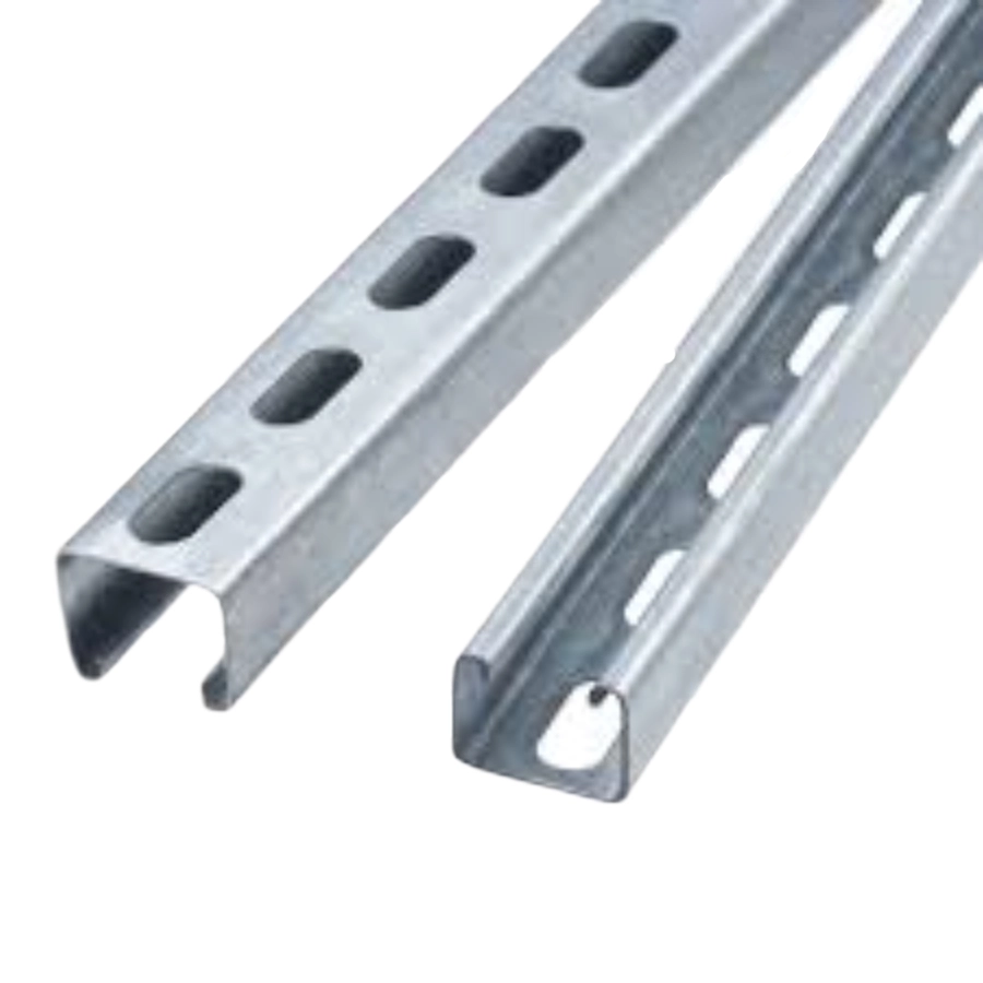 ranurado electro galvanizado 41x41