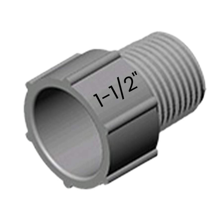 sch 1-1/2 terminal adaptor