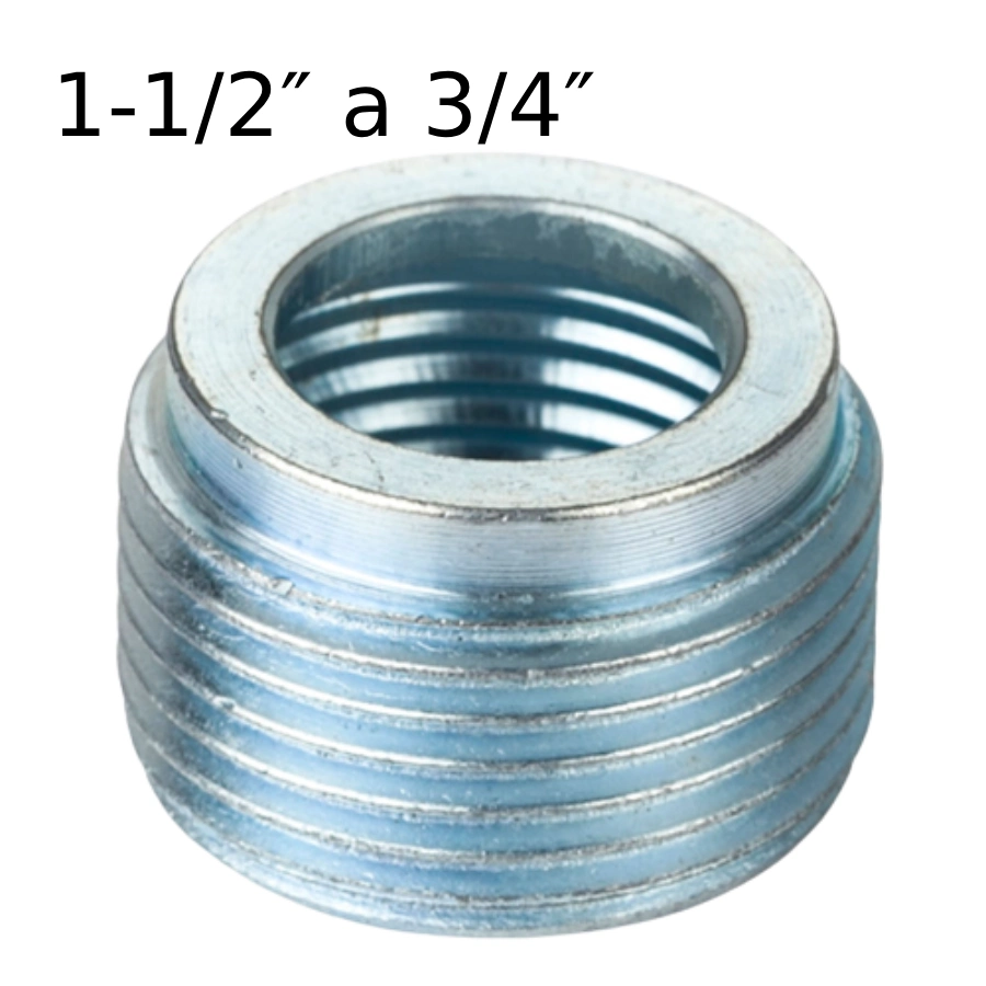 union bushing 1-1/2" a 3/4"