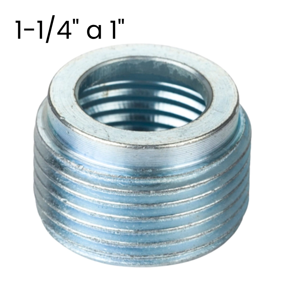 union bushing de 1-1/4″ a 1″