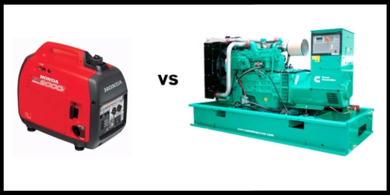 diferencias de los grupos electrógenos y generadores eléctricos