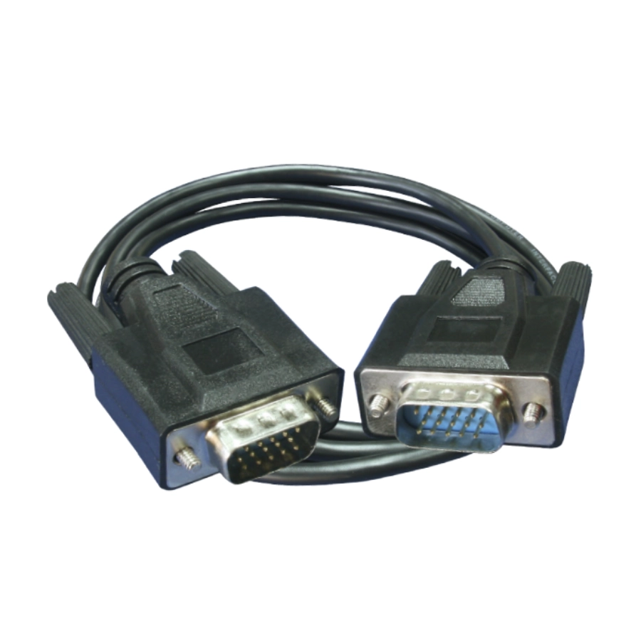 cable video vga 15p macho a macho 5 metros