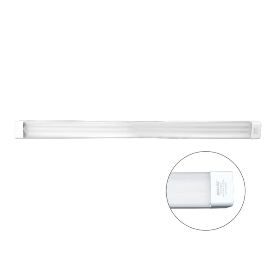 fixture slim led pavonado 80w