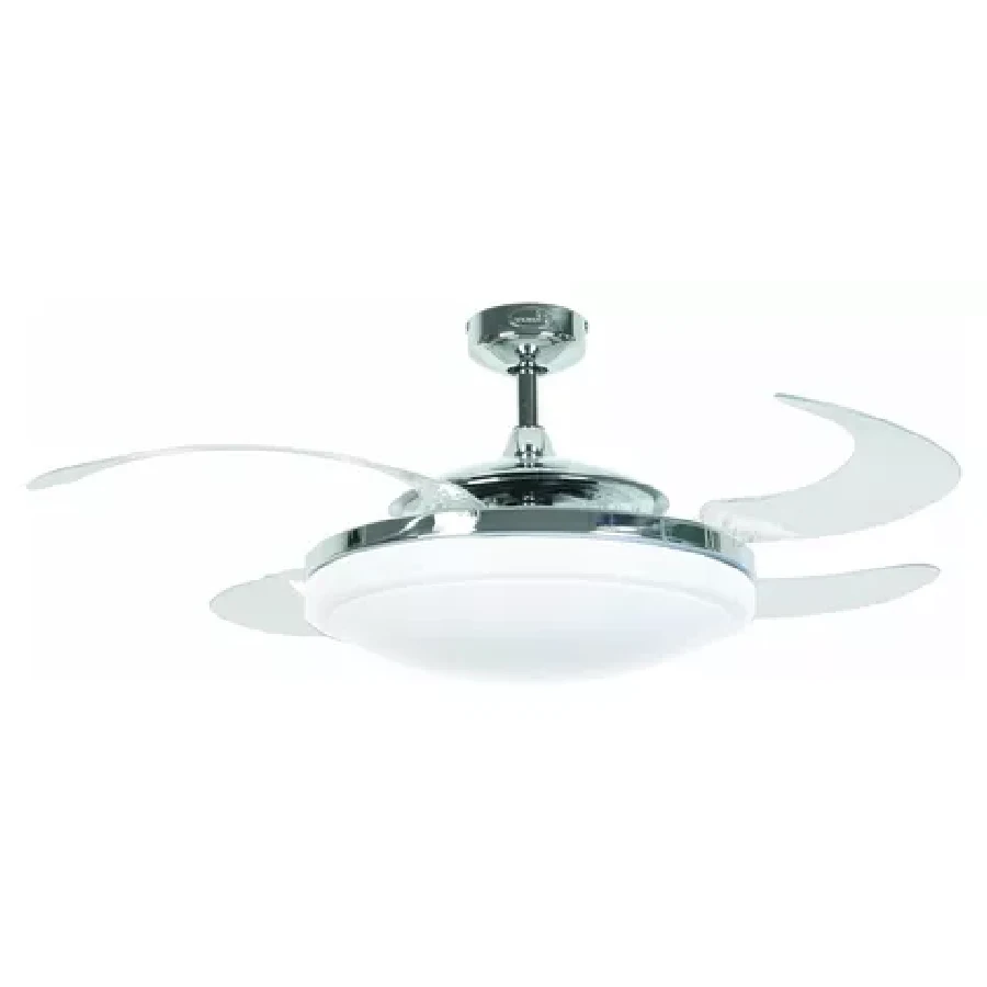 lampara ventilador 40w blanco