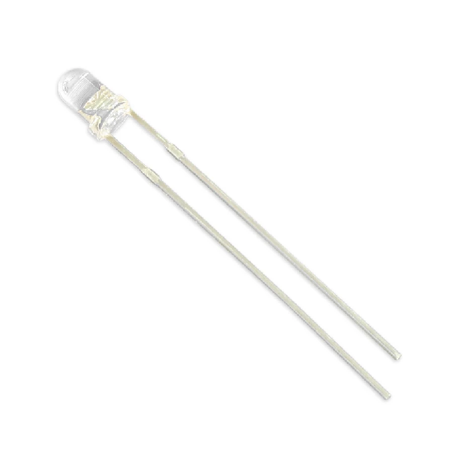 led 3mm transparente verde