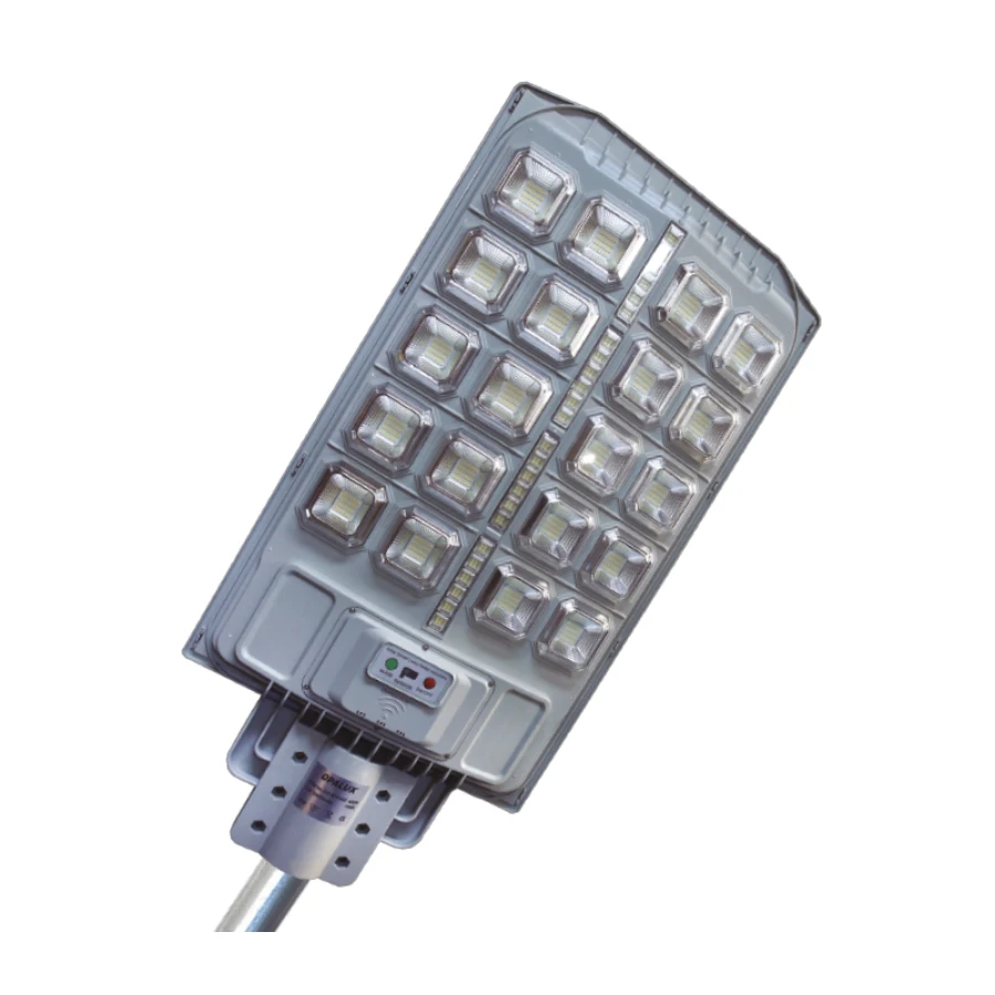 luminaria solar con sensor radar