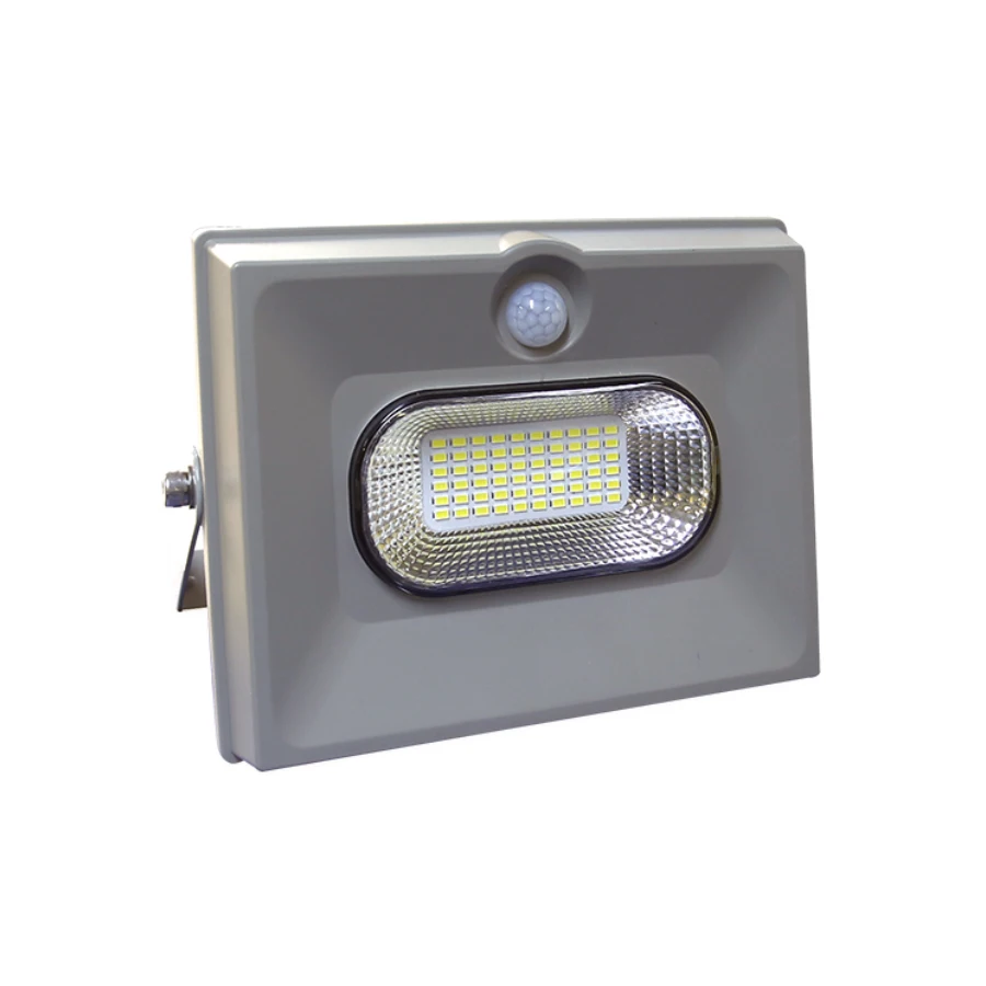 luminaria solar led c/sensor dia noche 30w