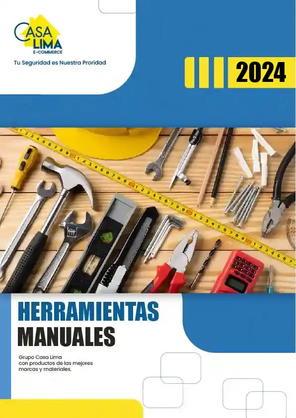 portada catalogo de herramientas manuales grupo casa lima