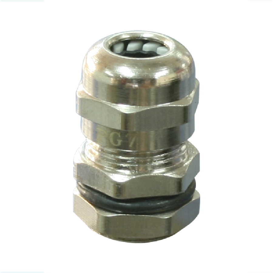prensaestopa de metal de 7 mm