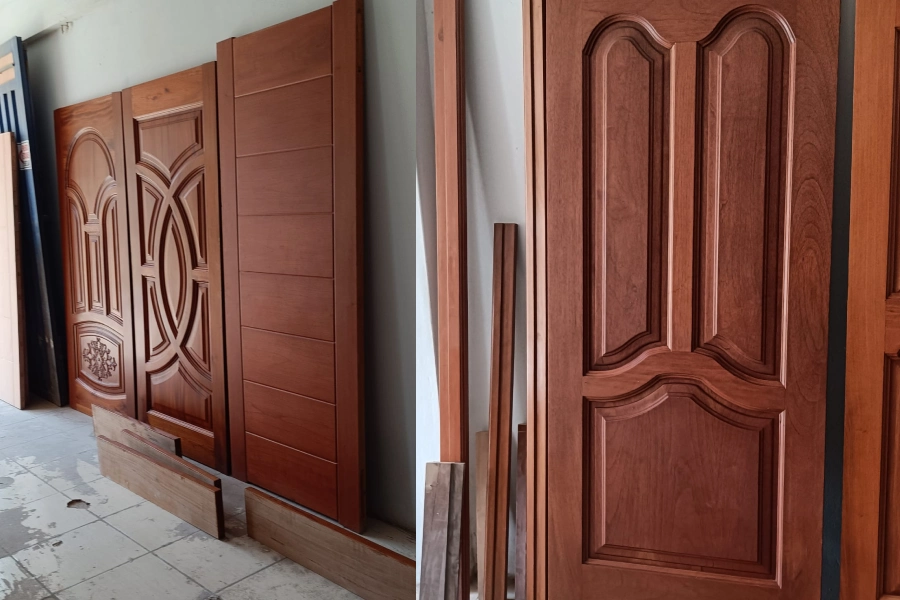 puetas de madera modelos