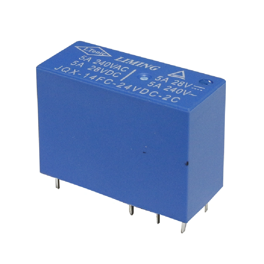 relay 8 pin 240vac azul