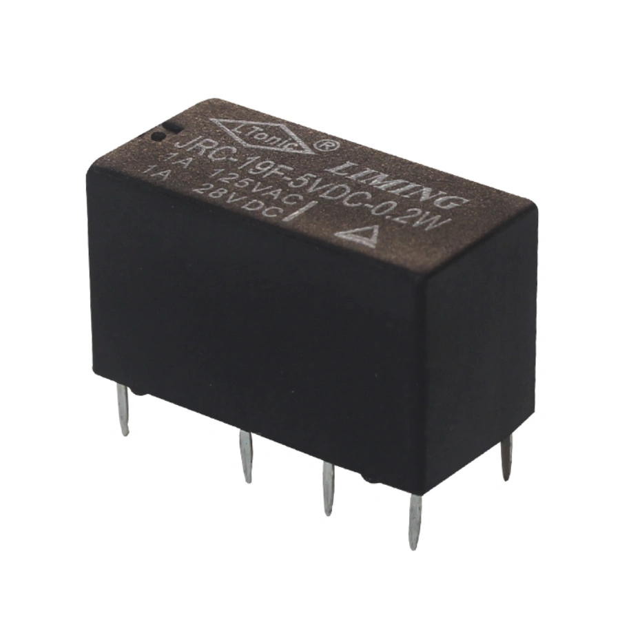 relay 8 pin negro 5vdc 1a 125vac/1a 28vdc