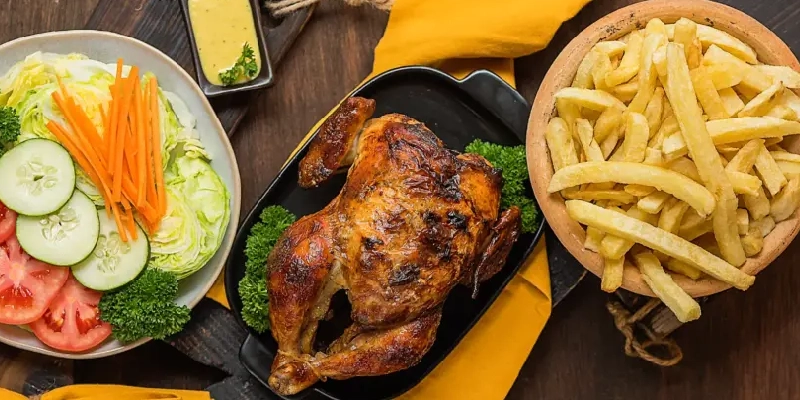 sabor del pollo a la brasa peruano