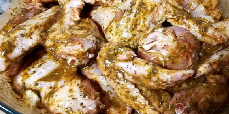 pollo brasa adobo preparación