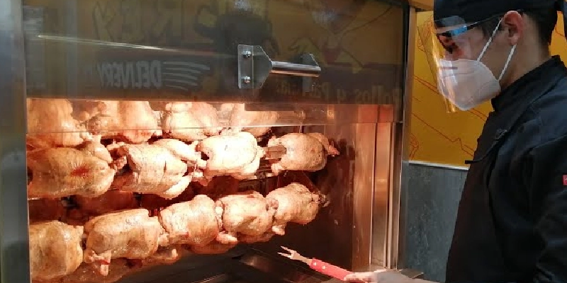 hornos para pollo a la brasa